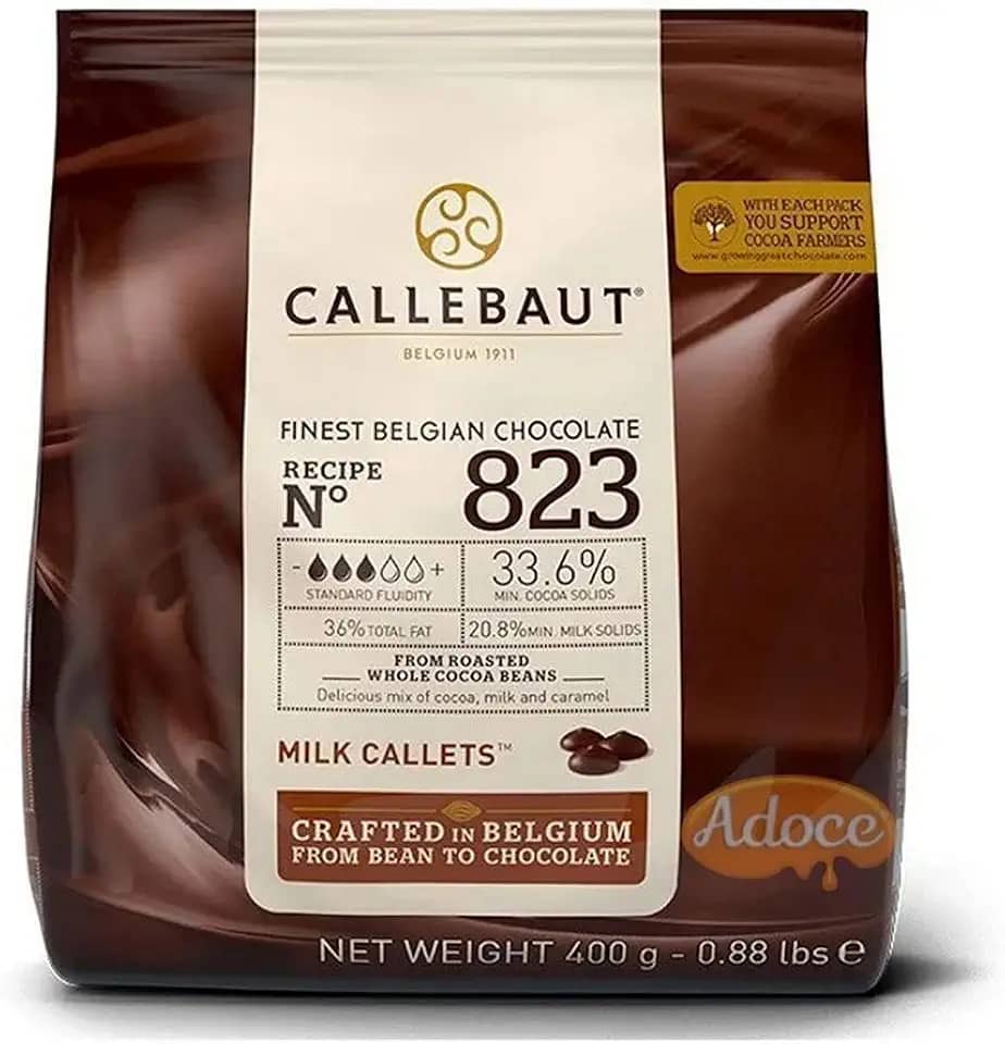 Gotas de Chocolate Ao Leite 33,6% Cacau 823 400g - Callebaut