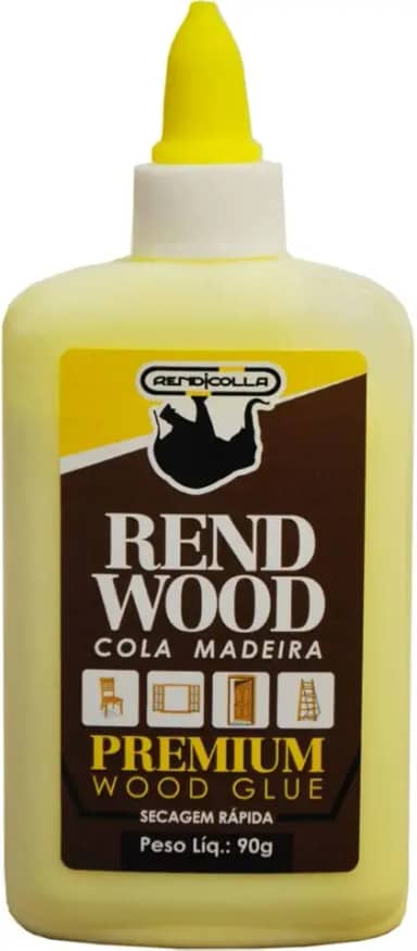 Cola Para Madeira Rendwood 90G., Rendicolla, 1011, Multicor