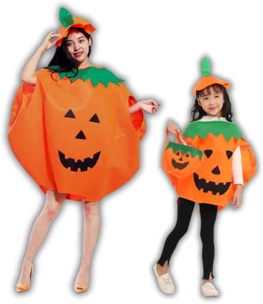 Fantasia Abobora Adulto Dia das Bruxas Halloween Feminino e Masculino Unissex