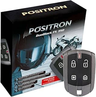 Alarme Para Motos Universal Duoblock Com Presença, Positron, Fx G8 350, 12875000, Controles De Alarme