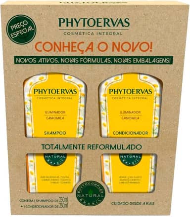 Phytoervas Kit Sh + Co 250 Ml Iluminador