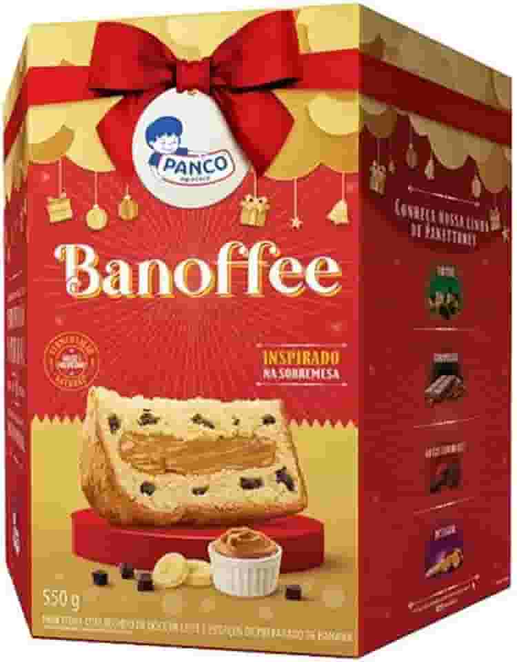 Panettone Recheado Banoffe 550g - Panco