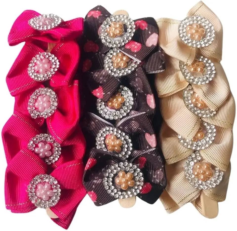 Laços para Cachorro Pedraria (30un), Banho e Tosa, Pet Shop