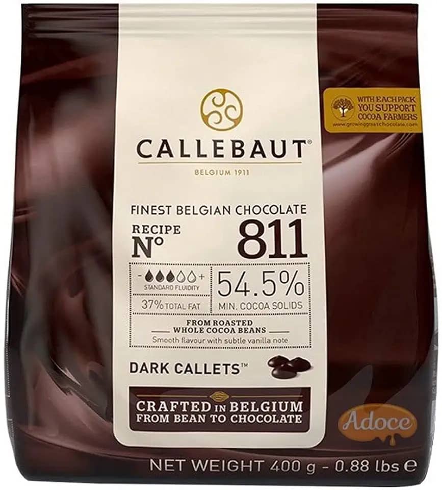 Gotas de Chocolate Meio Amargo 54,5% Cacau 811 400g - Callebaut