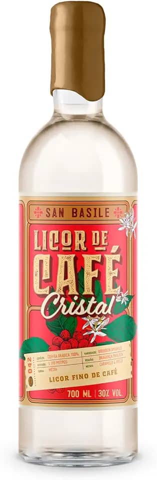 Licor Fino de Café Cristal San Basile 700ml