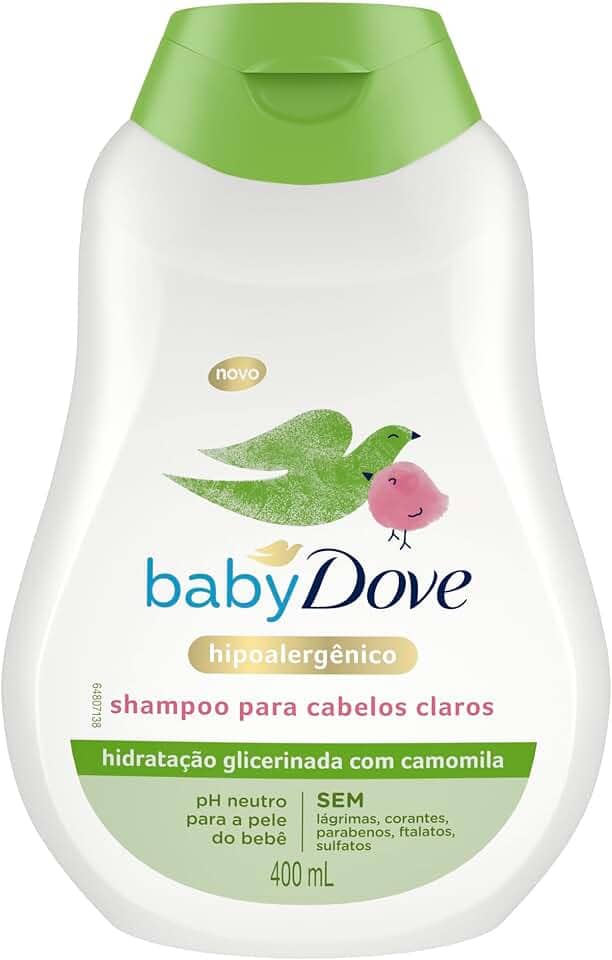 Dove Baby Shampoo Hidratação Glicerinada Camomila 400ml