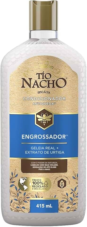 Tio Nacho Condicionador Engrossador 415ml - Antiqueda e Mais Volume
