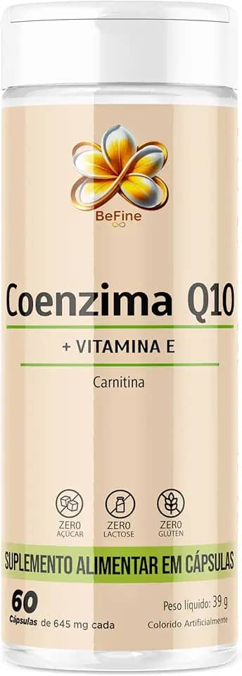 BEFINE - Coenzima Q10 100mg com Associações