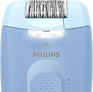 Philips Depilador Elétrico Feminino Satinelle Series 4000, Com fio para Corpo e Áreas sensíveis, Esfoliar, Depilar e Aparar, Bivolt, BRE247/00
