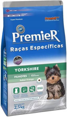 Ração para Cães Filhotes Premier Yorkshire 2,5Kg