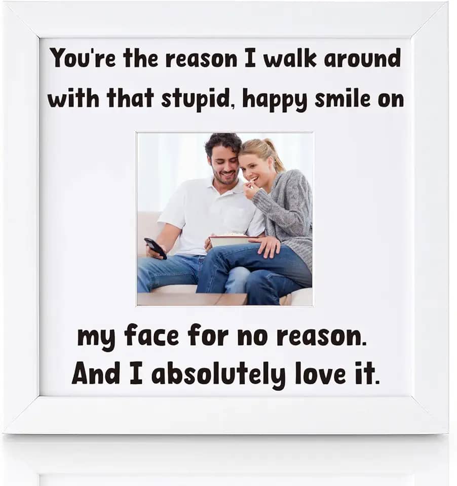 THYGIFTREE Presentes românticos engraçados para sua namorada, esposa, de namorado, marido, aniversário, dia dos namorados, Natal, I Love You, lembrança, presente fofo