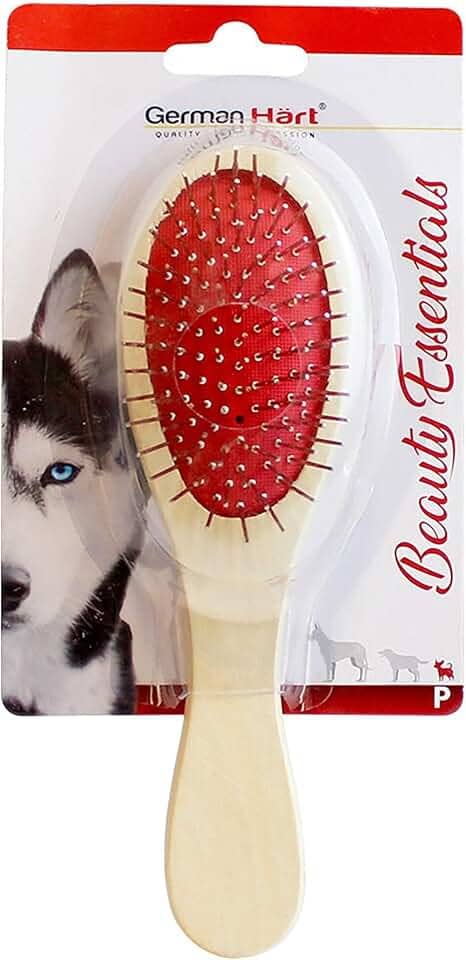 Escova Sem Bolinha P Germanhart para Pets GermanHart para Cães, Madeira, pequeno
