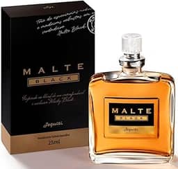 Colônia Masculina, Malte Black, Jequiti, 25 Ml