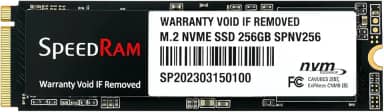 Ssd Disco Sólido Interno Speedram 256gb M.2 Nvme Pcie 2280