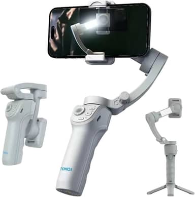 Estabilizador De Celular Portátil Com Três Eixos, Antivibração, Rastreamento Facial Inteligente, Suporte Para Transmissão Ao Vivo De Fotografia M01