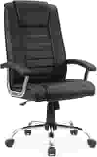 Cadeira de Escritório Presidente Ergonômica PU Duoffice Carrara DU501