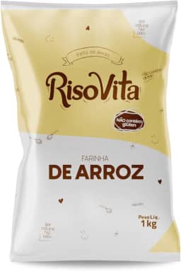 RisoVita Farinha De Arroz Branca 1kg