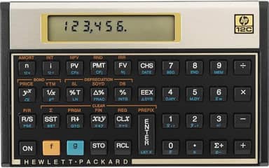 CALCULADORA FINANCEIRA 12C PLATINUM PLATINUM