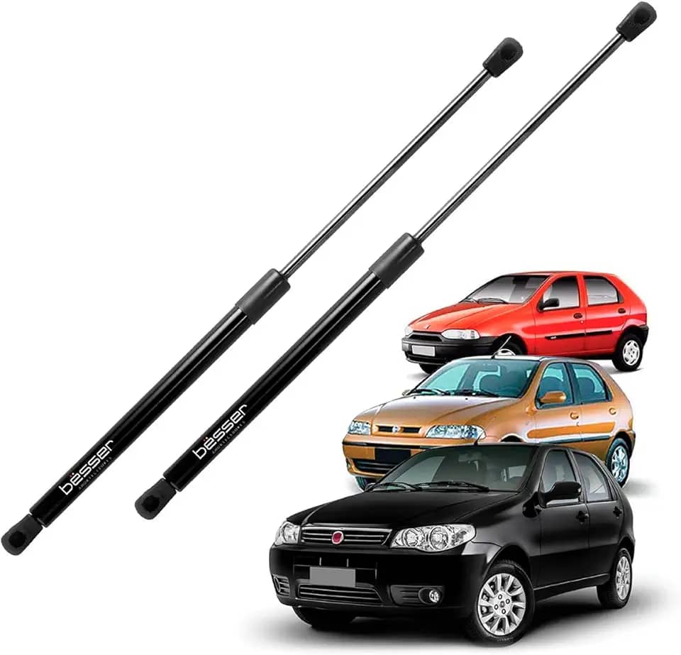 Par Amortecedor Porta Malas Tampa Traseira Palio G1 G2 G3 G4, Amortecedor Tampa Bagageiro Palio 1996 Á 2011