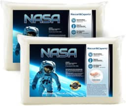 Kit 02 Travesseiro Nasa Premium para fronha 50cmx70cm 14cm de Altura 100% Viscoelástico