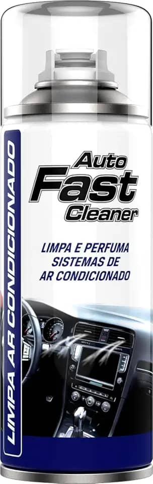 Spray Limpa de Ar-Condicionado Automotivo 200ml – Auto Fast- Carro Novo, Higienizador que Elimina Odores.