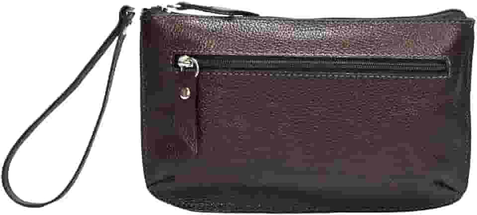 Clutch Carteira Bolsa de Mao e Porta Celular Feminina em Couro Legítimo MDXP046