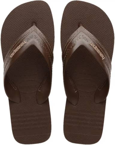 Chinelo Havaianas Hybrid BE Tira Larga Sola Reforçada Dia a dia Casual Moda (CAFE/CAFE, BR, Adulto, Faixa Numérico, 41, 42)