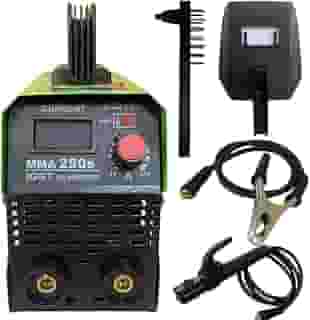 Máquina de Solda Inversora Portátil 220V Red Arm 250A Profissional Eletrodo Compacta Leve