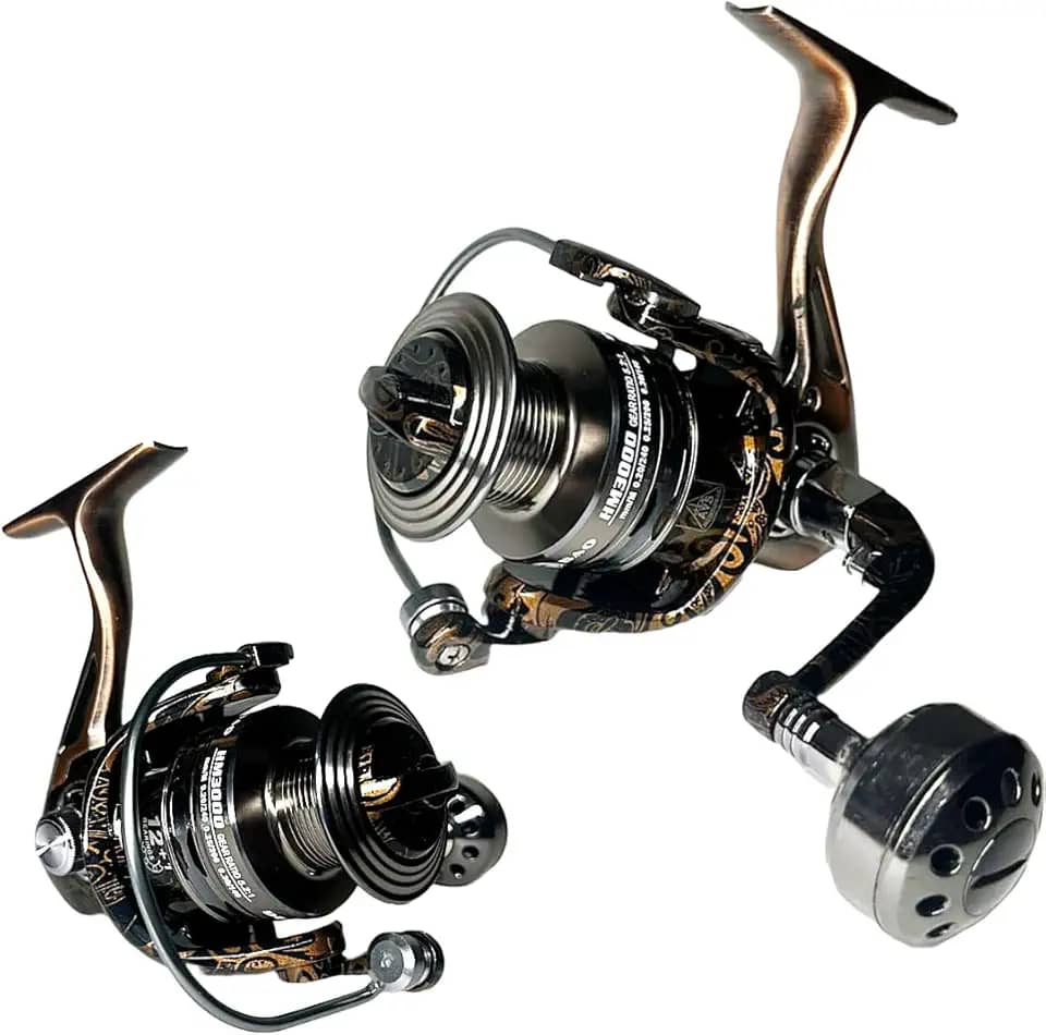 MARURI, Molinete De Pesca Praia Debao HM 3000-13 Rolamentos - Drag: 10kg - Antiferrugem - Em Aluminio