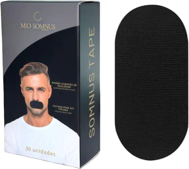 Fita Bucal Anti-Ronco para Dormir – Respiração Nasal, Sono Profundo e Energia Renovada | Somnus Tape by Mio Somnus (Mouth Tape) – 30 Unidades