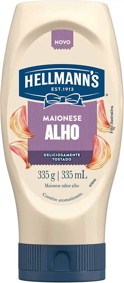 Hellmann's Maionese Alho 335gr