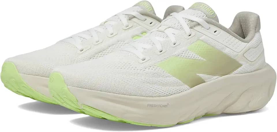 Fresh Foam X 1080 V13 Tênis de corrida masculino, Moonrock/lima branqueada/sal marinho, 45