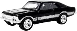 Miniatura Opala Ss 1978 1:64 Pneu Emborrachado - Preto