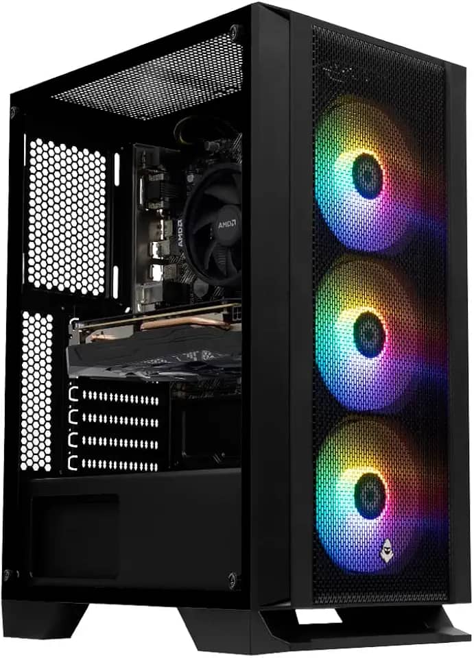 PC Gamer Mancer | AMD RYZEN 5 5500 | RTX 3060 12GB | 16GB DDR4 | SSD 1TB | Fonte 600W 80 Plus