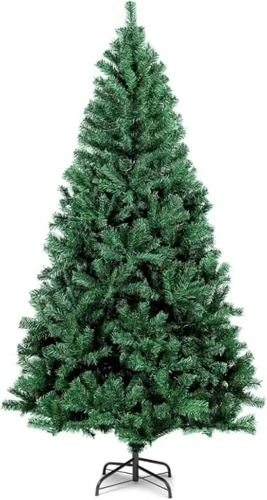 Até 880 Cabeças, Árvore de Natal de 1,8 m, Árvore De Natal Gigante Luxo Modelo Cor Verde 1,8m, PVC, Até 880 Cabeças Do Número de Galhos