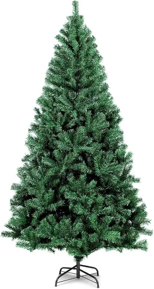 Até 880 Cabeças, Árvore de Natal de 1,8 m, Árvore De Natal Gigante Luxo Modelo Cor Verde 1,8m, PVC, Até 880 Cabeças Do Número de Galhos