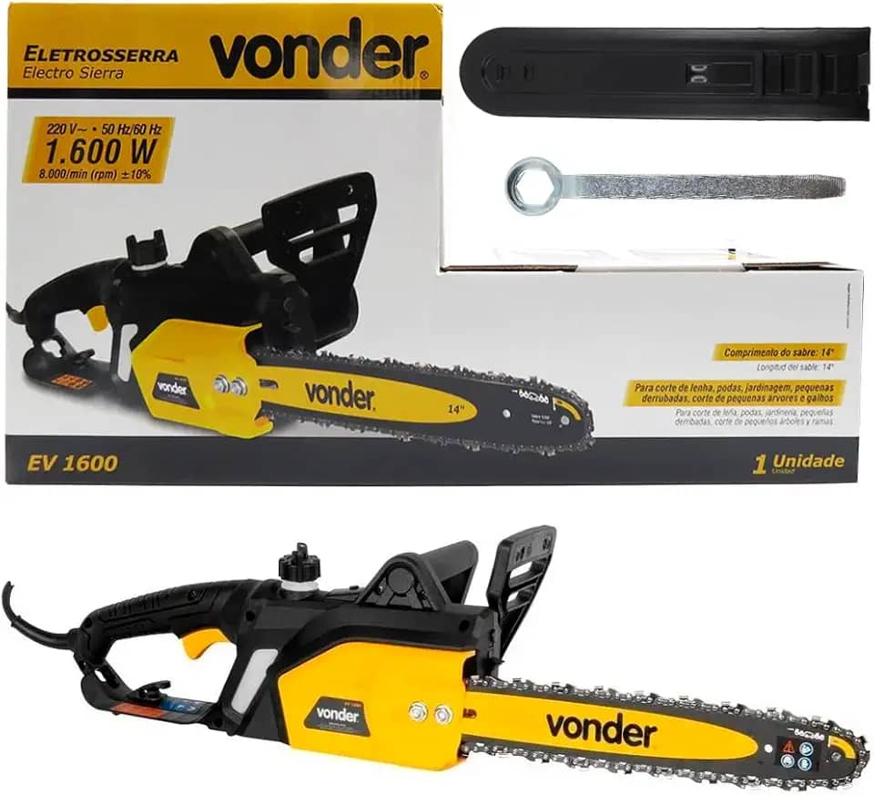 Eletrosserra De 14', 1.600 W, 220 V~, Ev 1600 Vonder.
