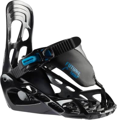 HEAD Fixação Para Snowboard Infantil P Kid - Confortável, Ergonômica E Segura Jovens, Preta, Extrapequena (15,5-20,5)