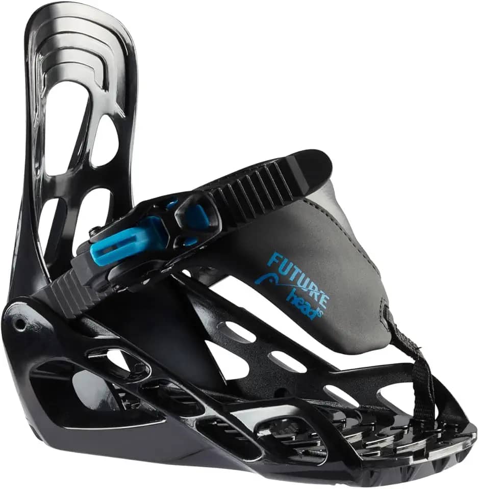 HEAD Fixação Para Snowboard Infantil P Kid - Confortável, Ergonômica E Segura Jovens, Preta, Extrapequena (15,5-20,5)