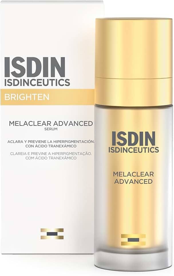 ISDIN Sérum Facial Clareador Anti-Idade Isdinceutics Melaclear Advanced - 30 ml