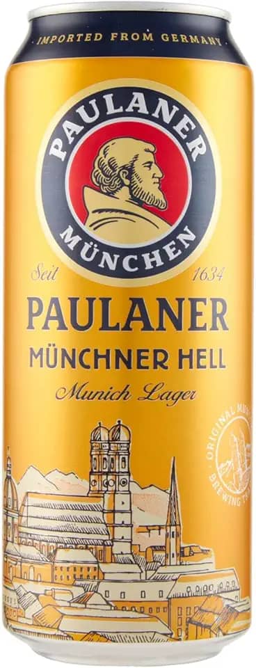 Cerveja Alemã Paulaner Munchner Hell Lager LT 500ml