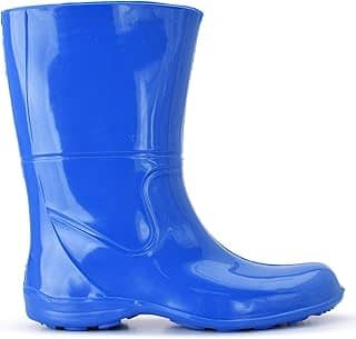 Bota Galocha Masculina e Feminina Plástica Para Limpeza Faxina e Dias Chuvosos Antiderrapante Super Leve