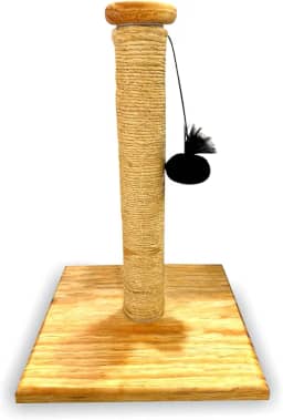 Arranhador Para Gatos Poste Sisal Brinquedo Com Bolinha Pet