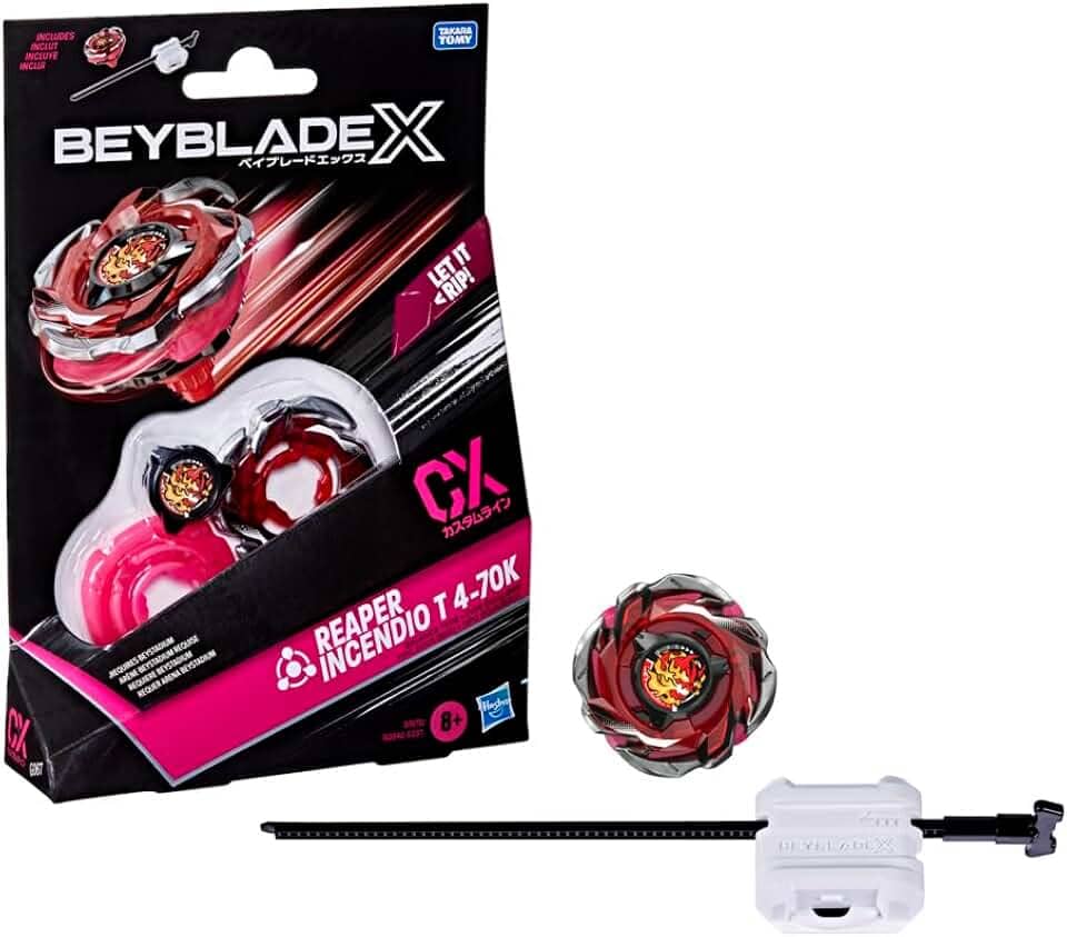 Beyblade X Reaper Incendio T 4-70K CX Conjunto Inicial