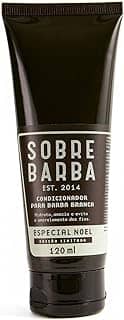 Condicionador Para Barba Branca - Especial Noel 120Ml, Sobrebarba, Marrom