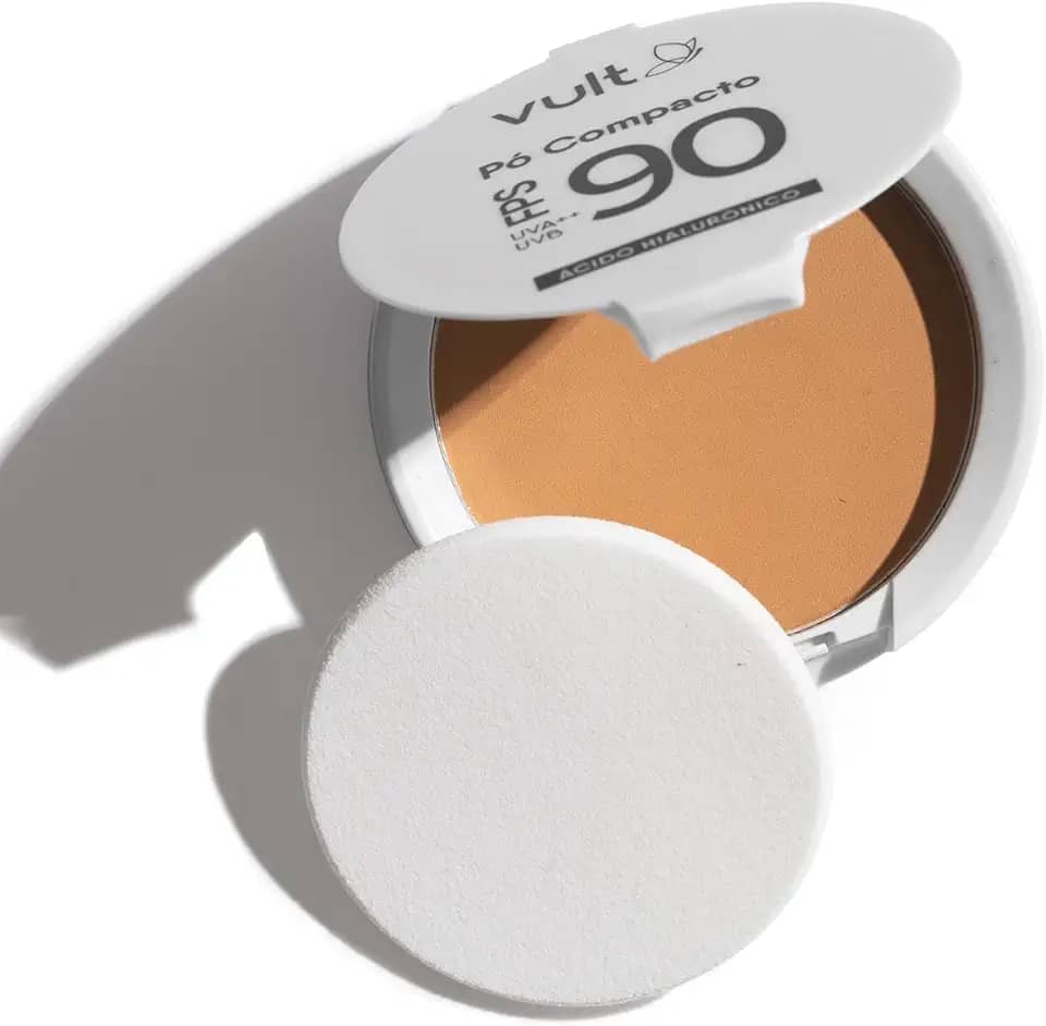 Vult Pó Compacto Facial Médio Cor 3 FPS 90 Vult 6g