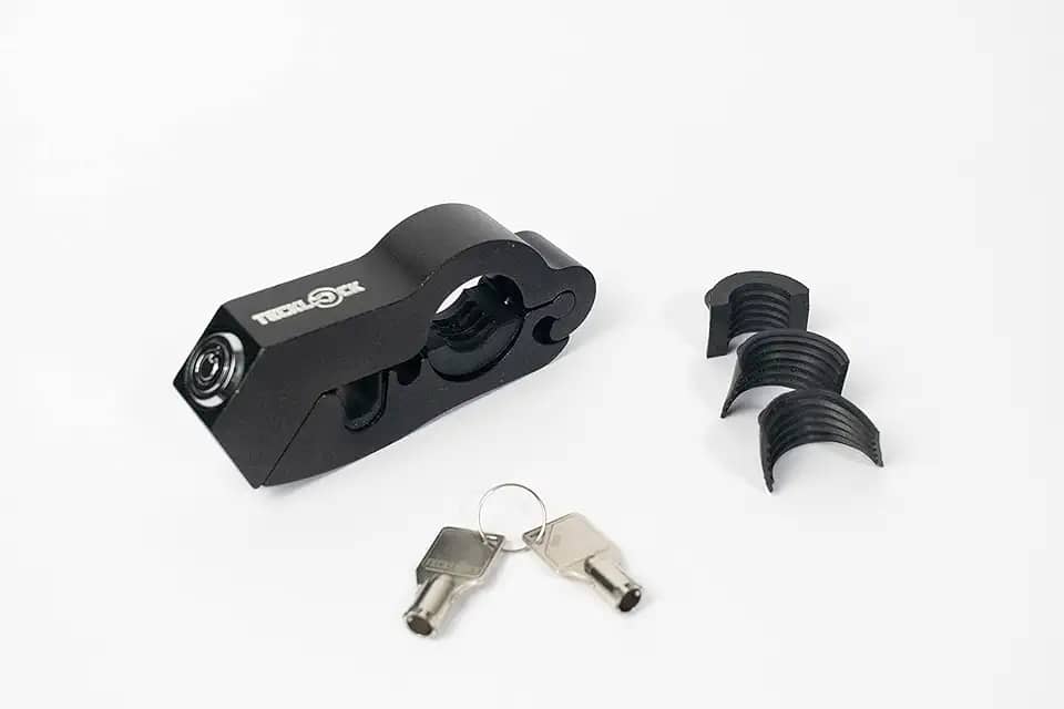 Trava para moto Trava de manete freio e manopla TeckLock (Preto)