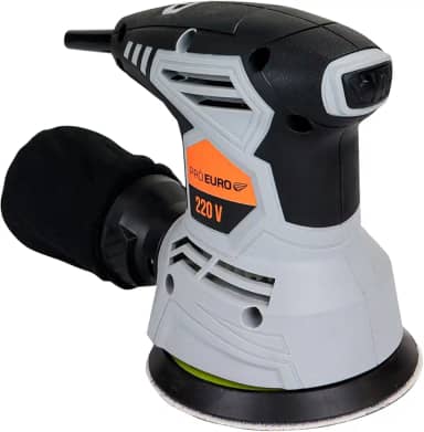 Lixadeira Roto Orbital Elétrica Profissional Para Acabamentos 400W 127V 125mm Com Coletor de Pó - Pró Euro
