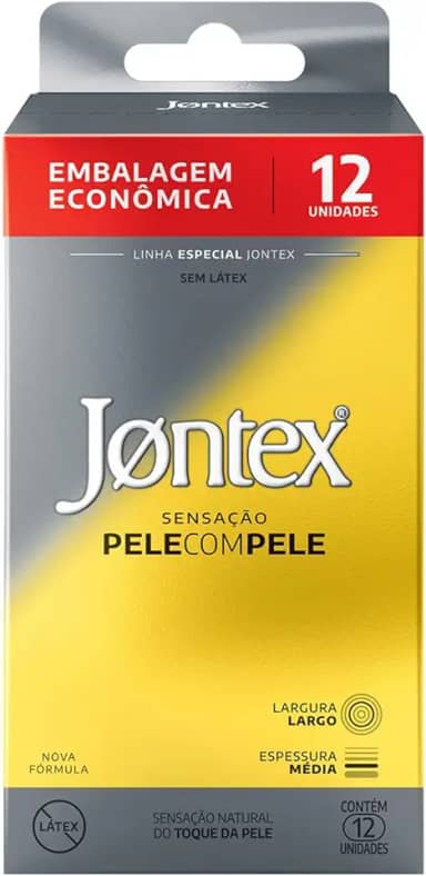 JONTEX SENSAÇÃO PELE COM PELE