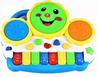 Teclado Piano Musical Bebê Brinquedo Infantil Divertido